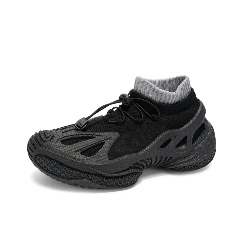 TELENT Shock Absorbers With Slip Resistant And Abrasion Resistant Properties High Top Casual Shoes Men's-2