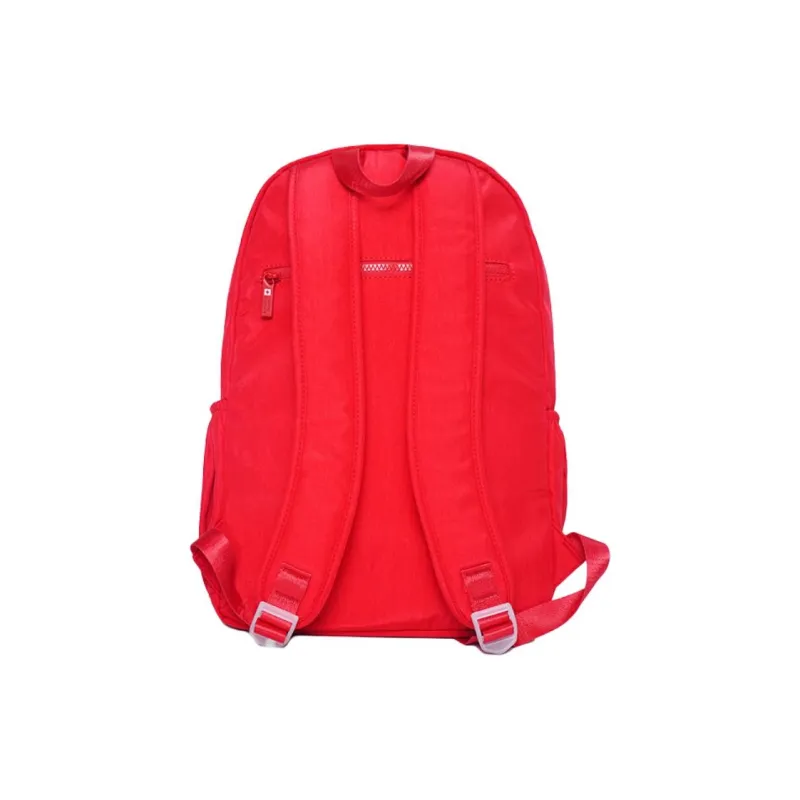 SWISS MILITARY Composite Fabric Backpack Unisex Black/Red-2
