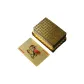 Gold Foil Plaid