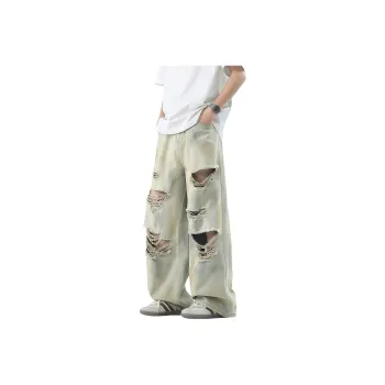 Dme Jeans Unisex Yellow Mud