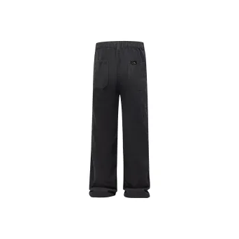 SNOW FLYING Jeans Unisex Pure Black