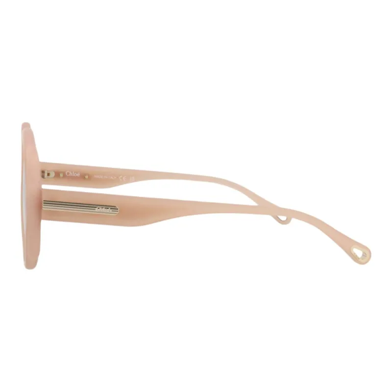 Chloe Round Sunglasses Women's Pink-2