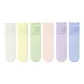 6 Pack (White+Custard+Light Green+Light Pink+Light Purple+Sky Blue)