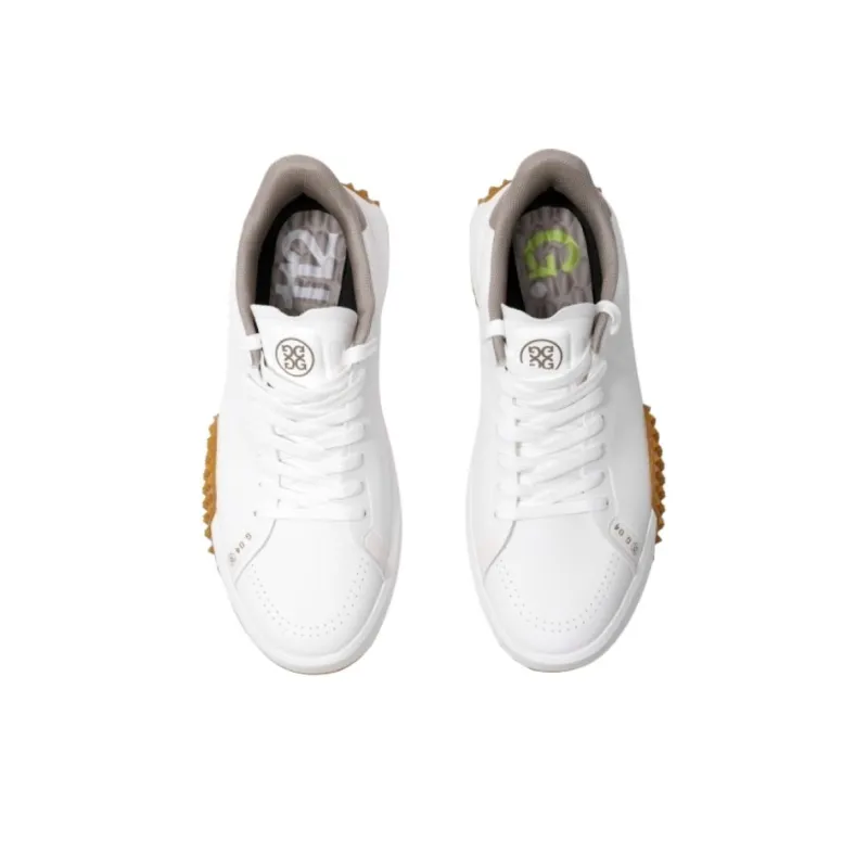 GFORE Anti Slip Wear Resistant Low Top Golf Shoes Men's White-3