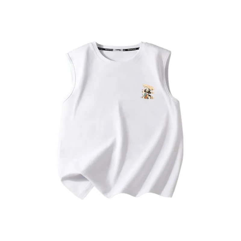 HUANQIU Tank Tops Unisex-3