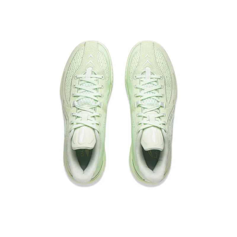 LiNing Assassin's Creed II Shock Absorbers Slip Resistant Breathable Low Top Basketball Shoes Men's Green-3