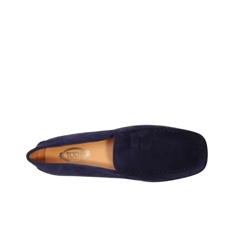 TOD'S City Gommino Loafers Men's Blue-2