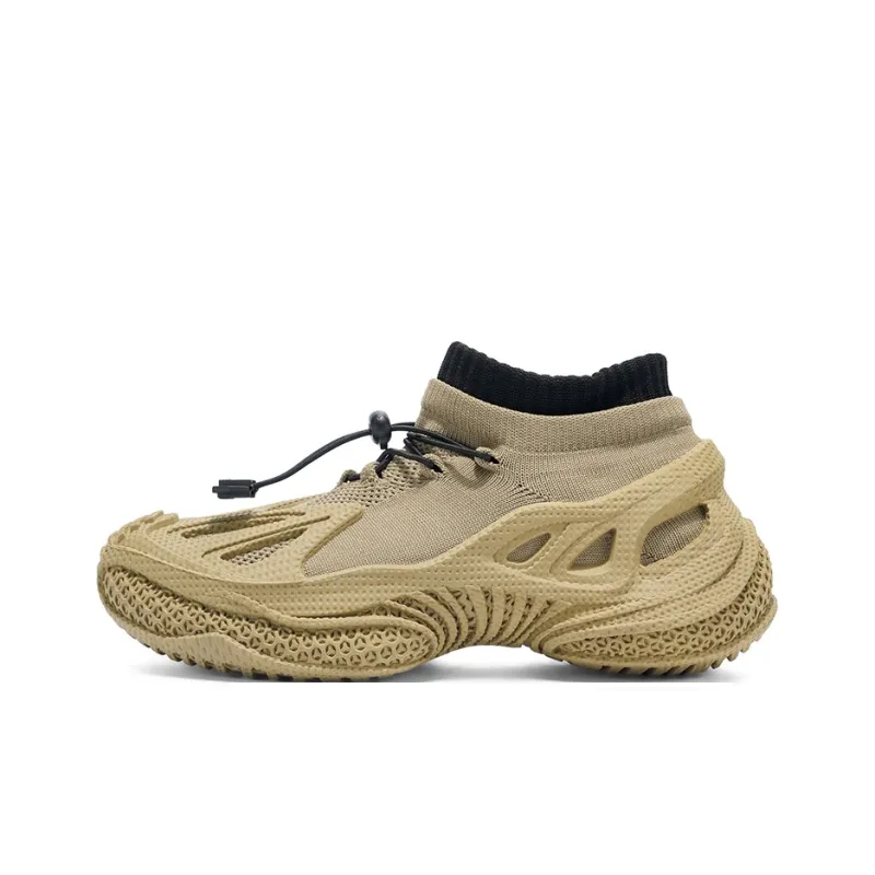TELENT Shock Absorbers With Slip Resistant And Abrasion Resistant Properties High Top Casual Shoes Men's-8