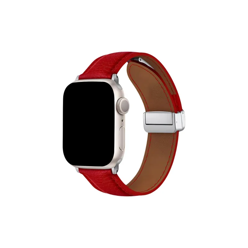 KVZUVUU Apple Compatibility Watch Band Leather-9