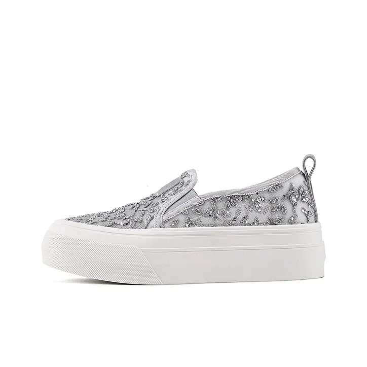 DAPHNE Anti Slip Wear Resistant Low Top Skateboard Shoes Women's-0