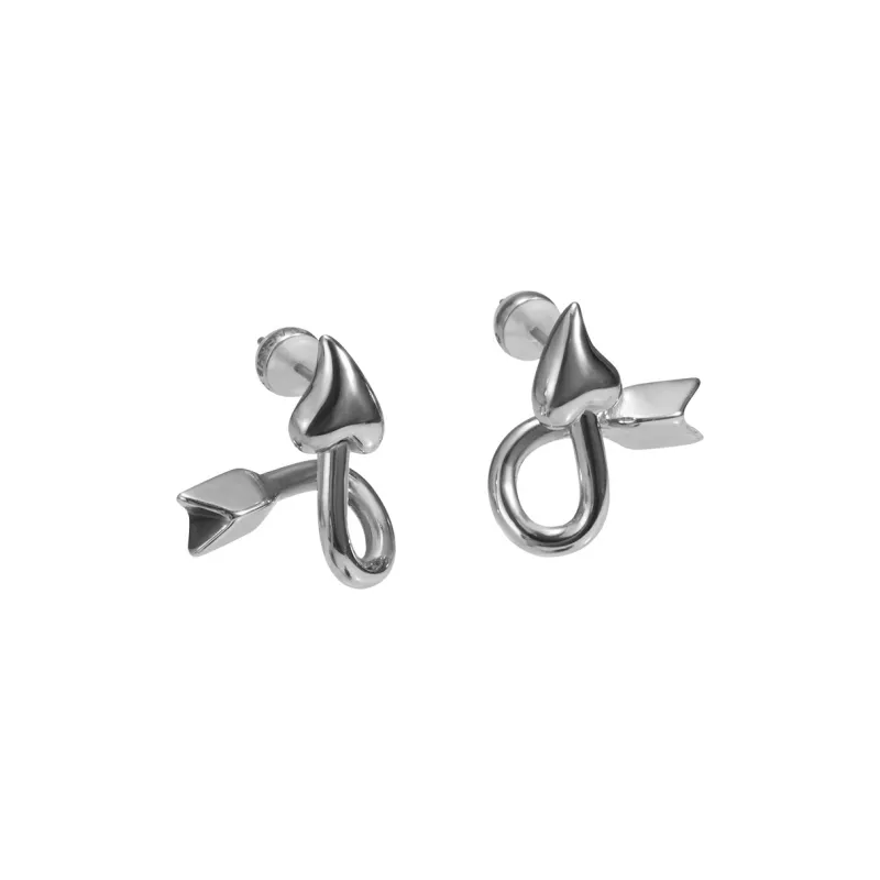 BLACKHEAD 304 Steel Earrings Unisex-4