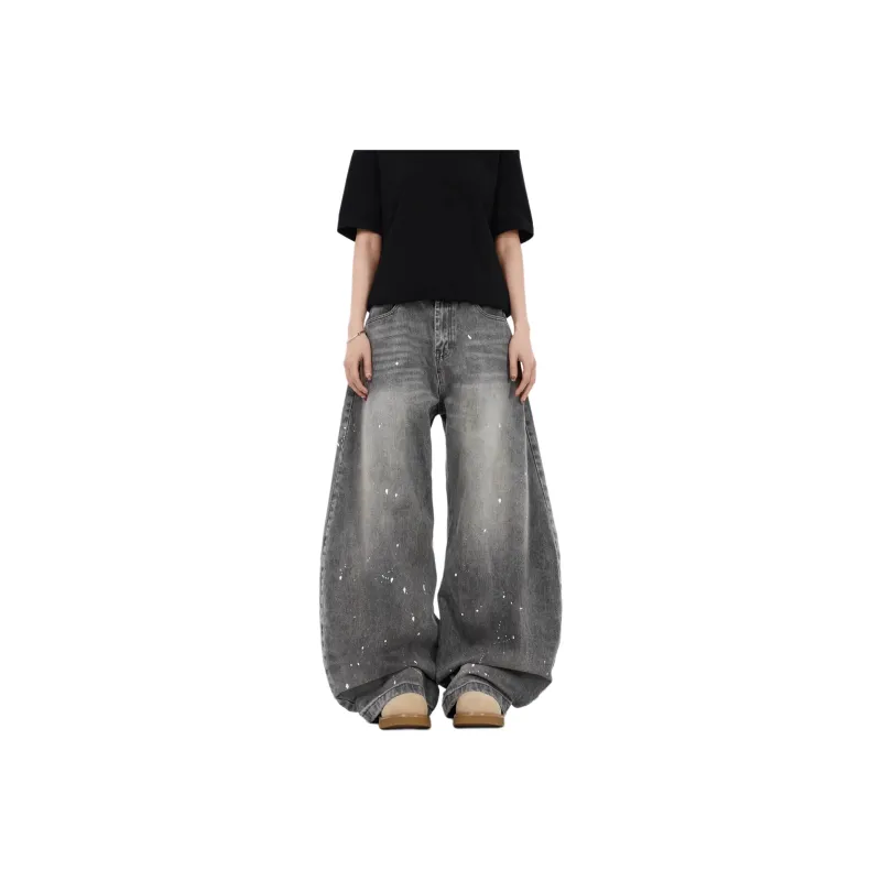DUATOGE Jeans Men Smoke Gray -0