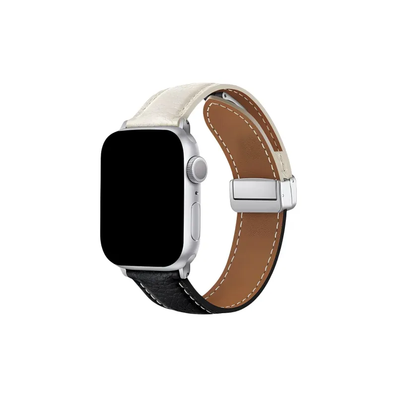 KVZUVUU Apple Compatibility Watch Band Leather-14