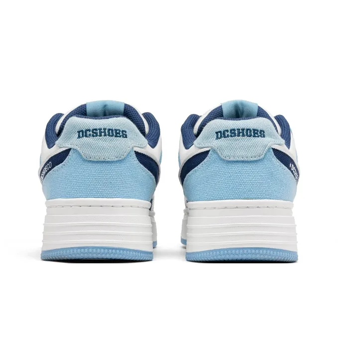 DC Shoes DENIM W CAS Low Top Skateboard Shoes Men's Moon Shadow Glacier-3