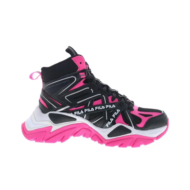 FILA Electrove 2 High Black Pink White Women's-1