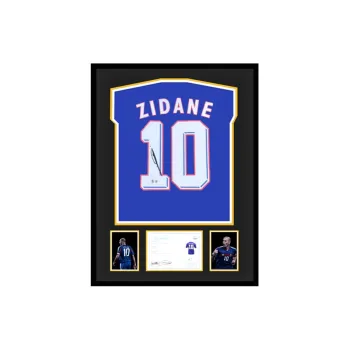 Three For French Team Jersey Exquisite Mounting, Outer Frame Approx. 65x85cm