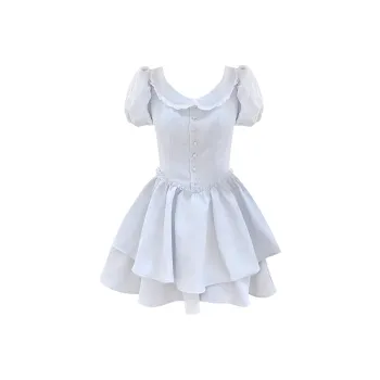 Mu Xiao Xin Short Sleeved Dress Women's