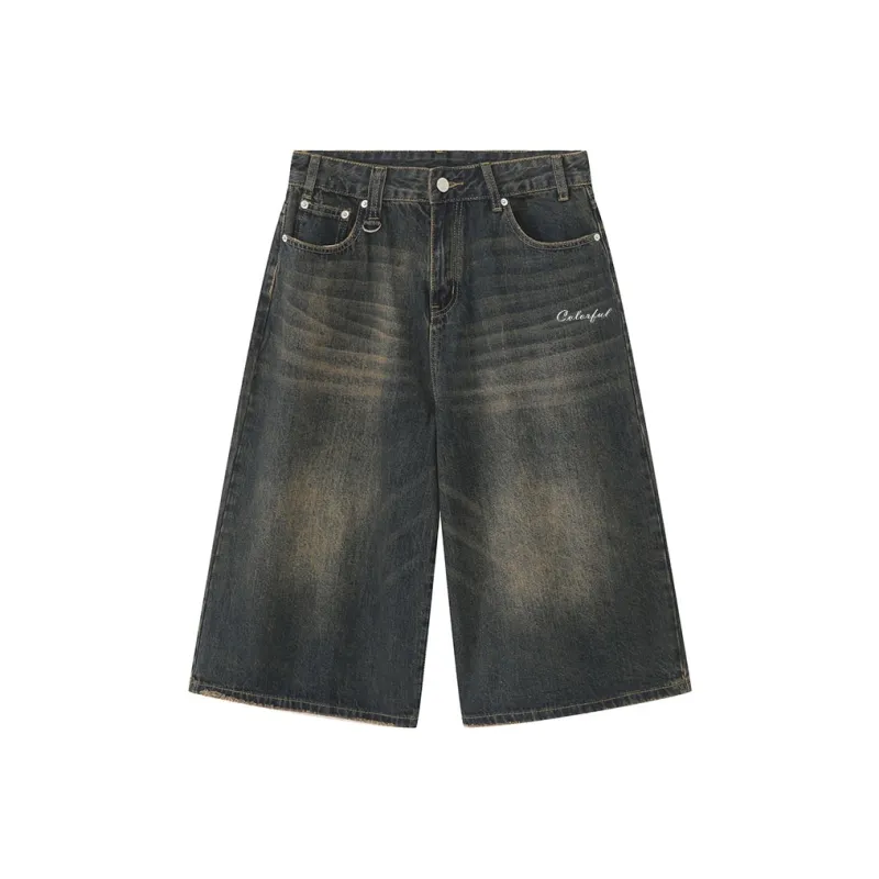 Colorful Creations Denim Shorts Unisex-3