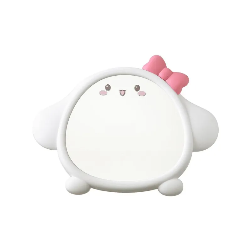 Gentle Welcome Cartoon Cute Makeup Mirror HD Wall Hanging Desktop Portable Small Mirror Travel Dormitory Mirror-4