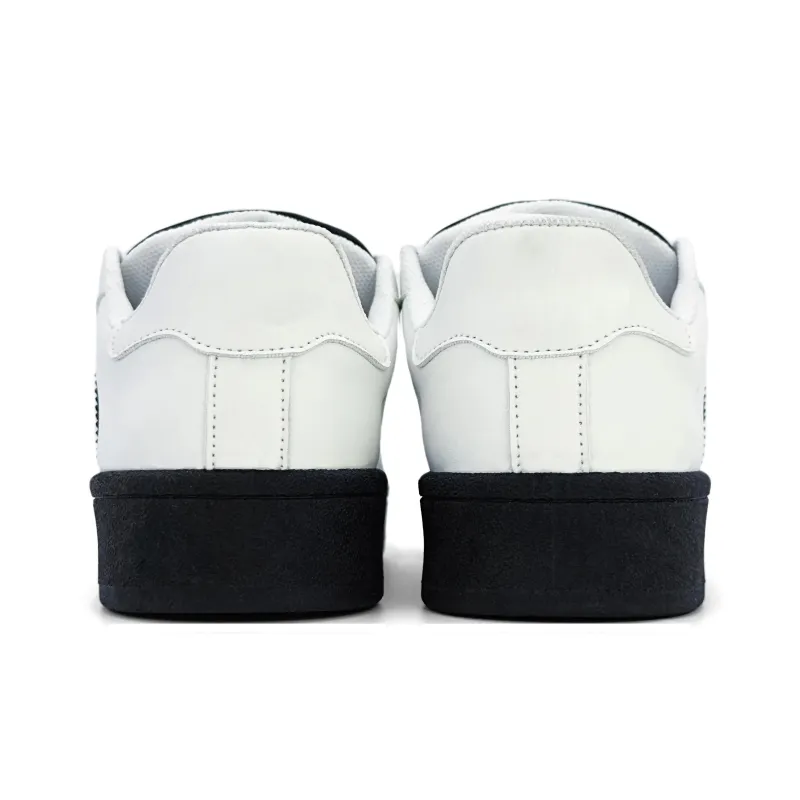 DGUMI Low Top Skateboard Shoes Women's White Black-3