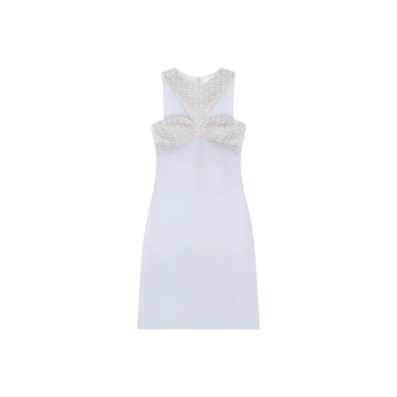 Givenchy SS25 Sleeveless Dress Women's Light Blue-5
