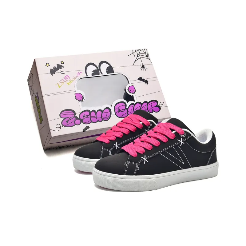 Z.SUO Coverage, Cushioning, Balance, Height Increase Low Top Skateboard Shoes Unisex-7