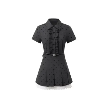 Mu Xiao Xin Short Sleeved Dress Women's