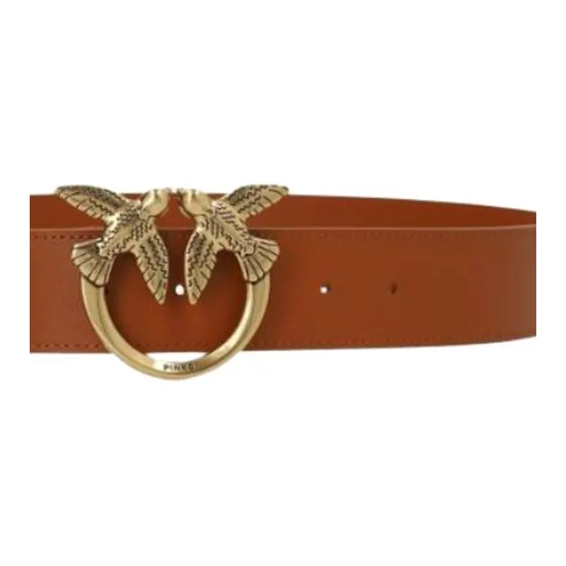 PINKO Leather Belts Women's Brown 4.5CM-2