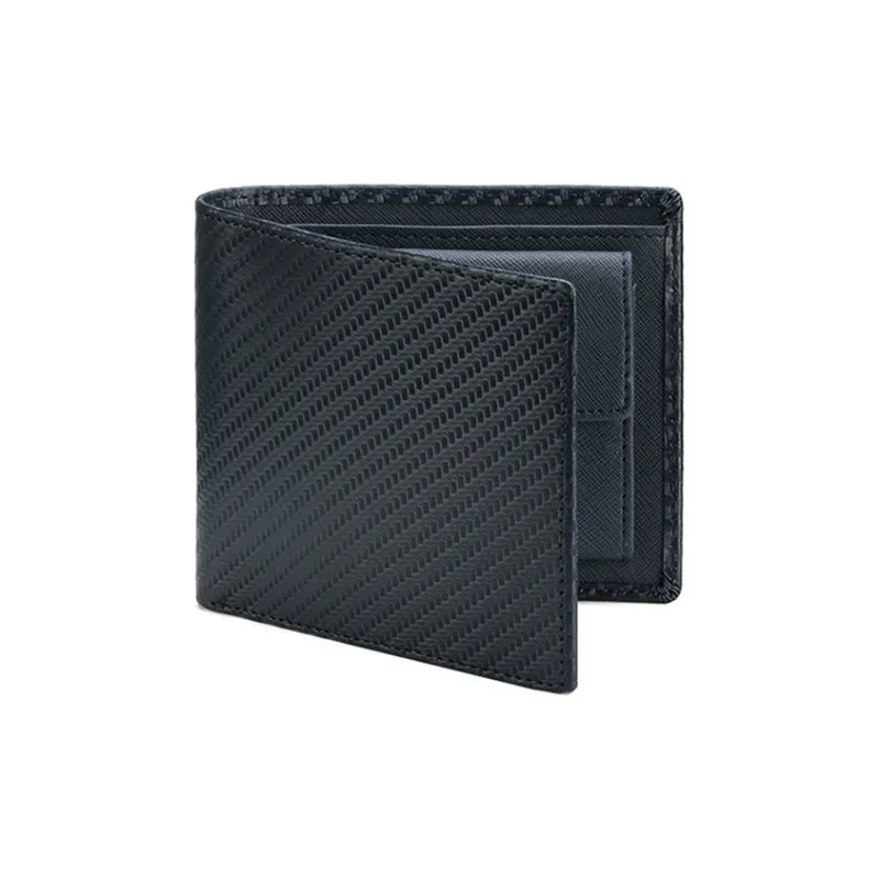 CARTELO Cow Split Leather With Polyester Wallet Unisex Multicolor-3