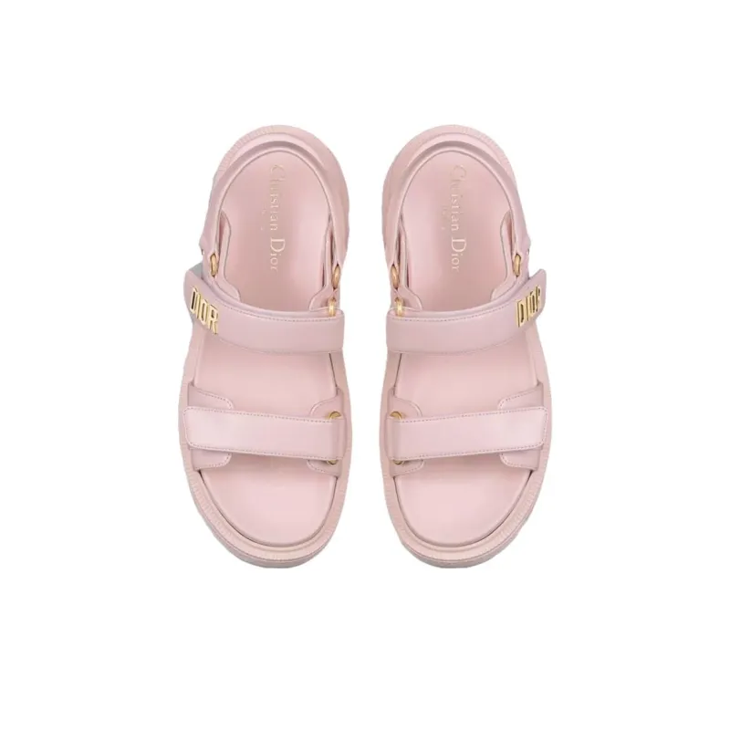 DIOR DiorAct One Strap Sandals 5.5cm Women's Pink-2
