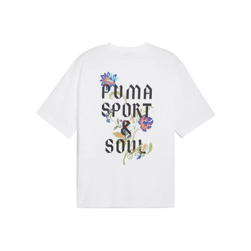 PUMA Playera Estilo Boxy Floral Sport Para Hombre-0