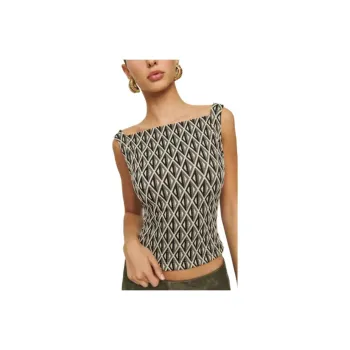 Reformation Tank Tops Women's Black