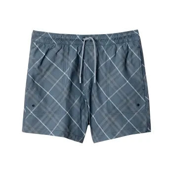 Burberry Checked Swim Shorts