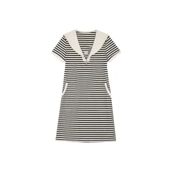 Mu Qingqing Short Sleeved Dress Women's