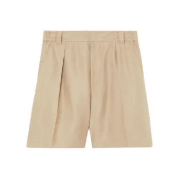 Loro Piana Reinga SS25 Casual Shorts Men's Elm Wood Color