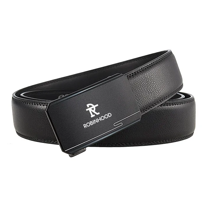 ROBINHOOD Cow Split Leather Belts Men's Width 3.5CM-1