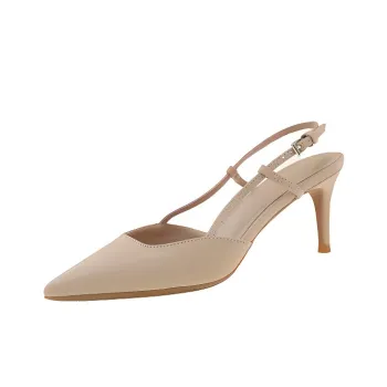 Zomila Slim Heel High Heels Women's Apricot