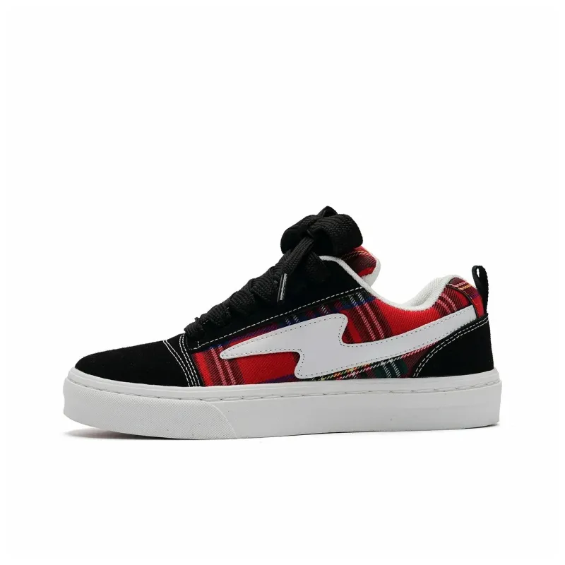 T628 Slip Resistant, Abrasion Resistant, Lightweight, Breathable Low Top Skateboard Shoes Unisex-59