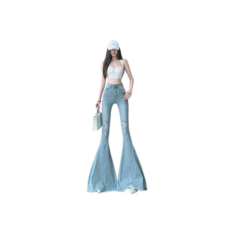Dior Beauty Jeans Women's Light Blue-2
