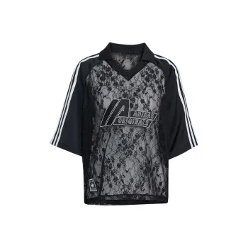 Adidas Originals LACE Soccer Jersey Women's Black