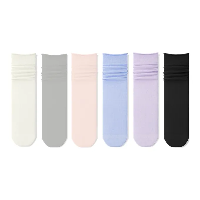 B&C.Room Knee High Socks Women's 6 Pack-18