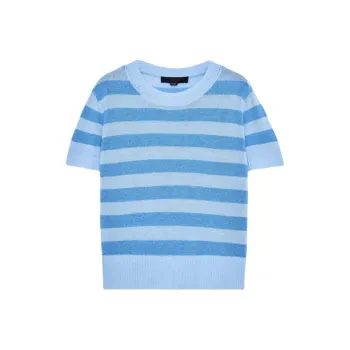 ZARA T Shirts Women's Deep Stripes