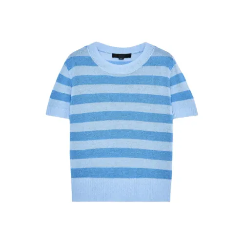 ZARA T Shirts Women's Deep Stripes