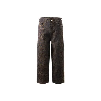 PVPVPV Jeans Unisex Leopard Print