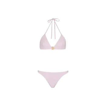 BALMAIN Two Piece Swimsuit Women's Pink