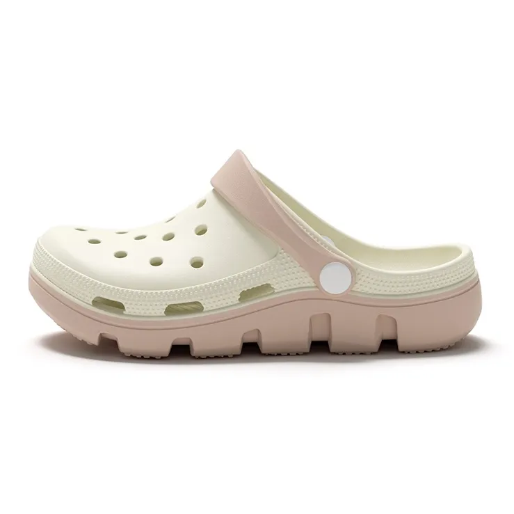 MINISO Summer Multicolor Men's Platform Slippers With Soft Sole, Offering A Squashy And Bouncy Feeling-1