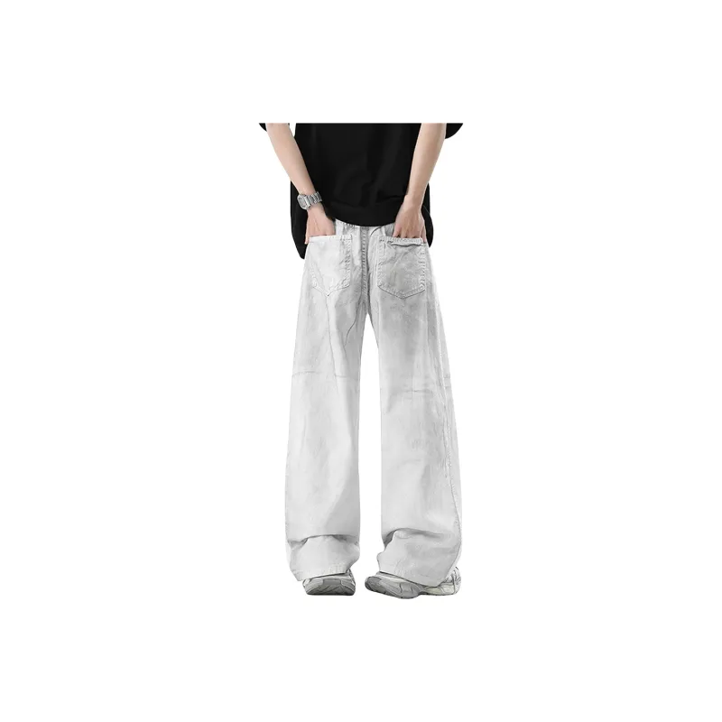 Dme Jeans Unisex White-1