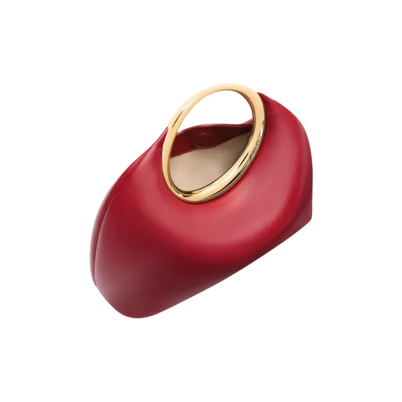 Jacquemus Sheepskin Handbag Trumpets Women's Red-3