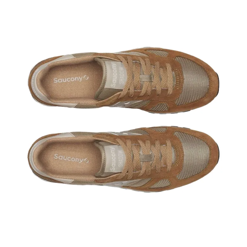 Saucony Shadow Original Low Top Training Shoes Men's Brown-2