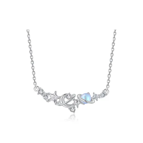 ALI THE FOX S925 Silver Necklaces Women's